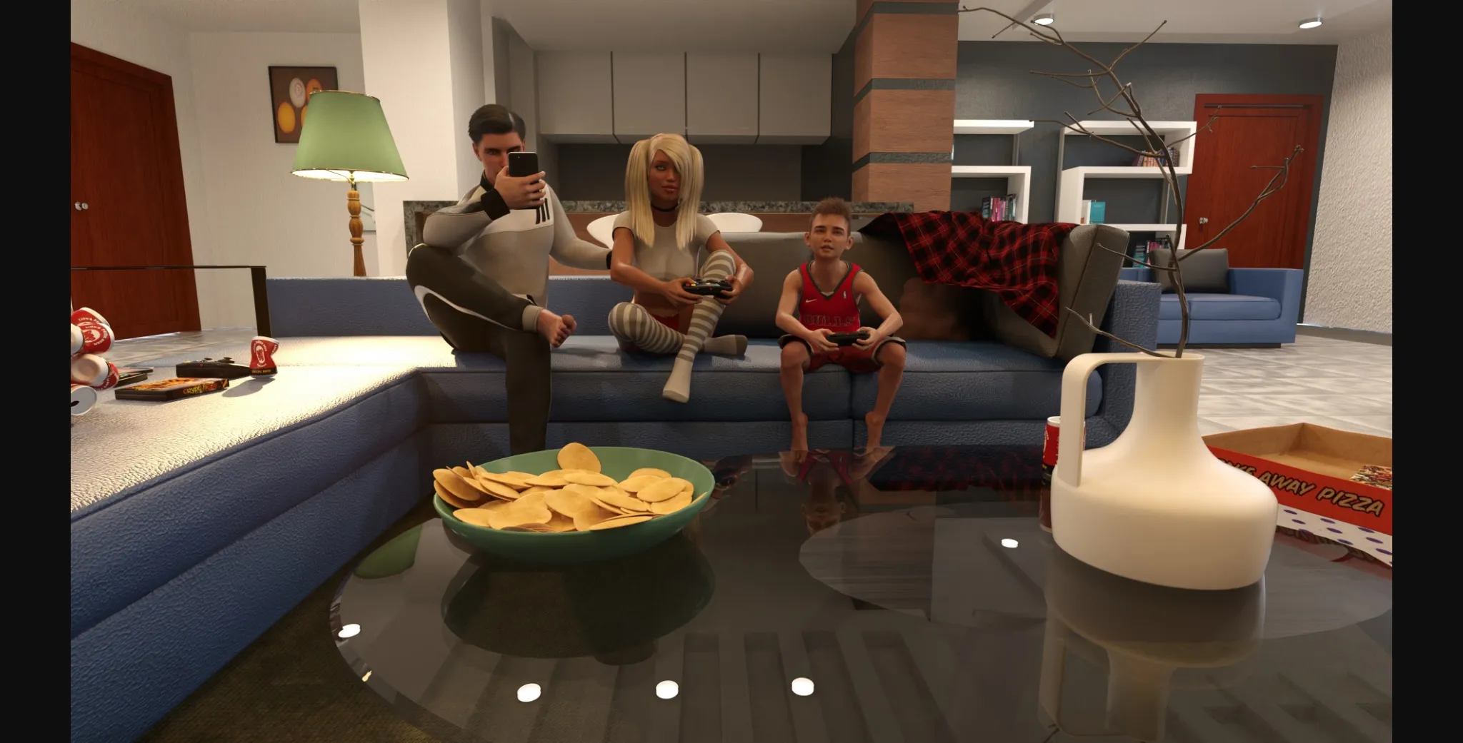 VN Ren'Py Abandoned Black & White [v0.01] [WickedGames] | Free Adult Games