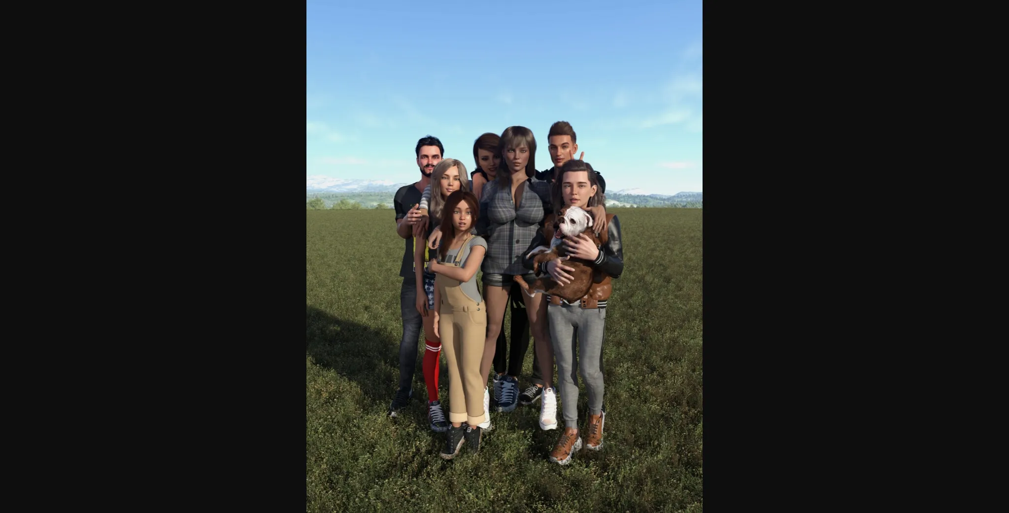 VN Ren'Py Abandoned Black & White [v0.01] [WickedGames] | Free Adult Games