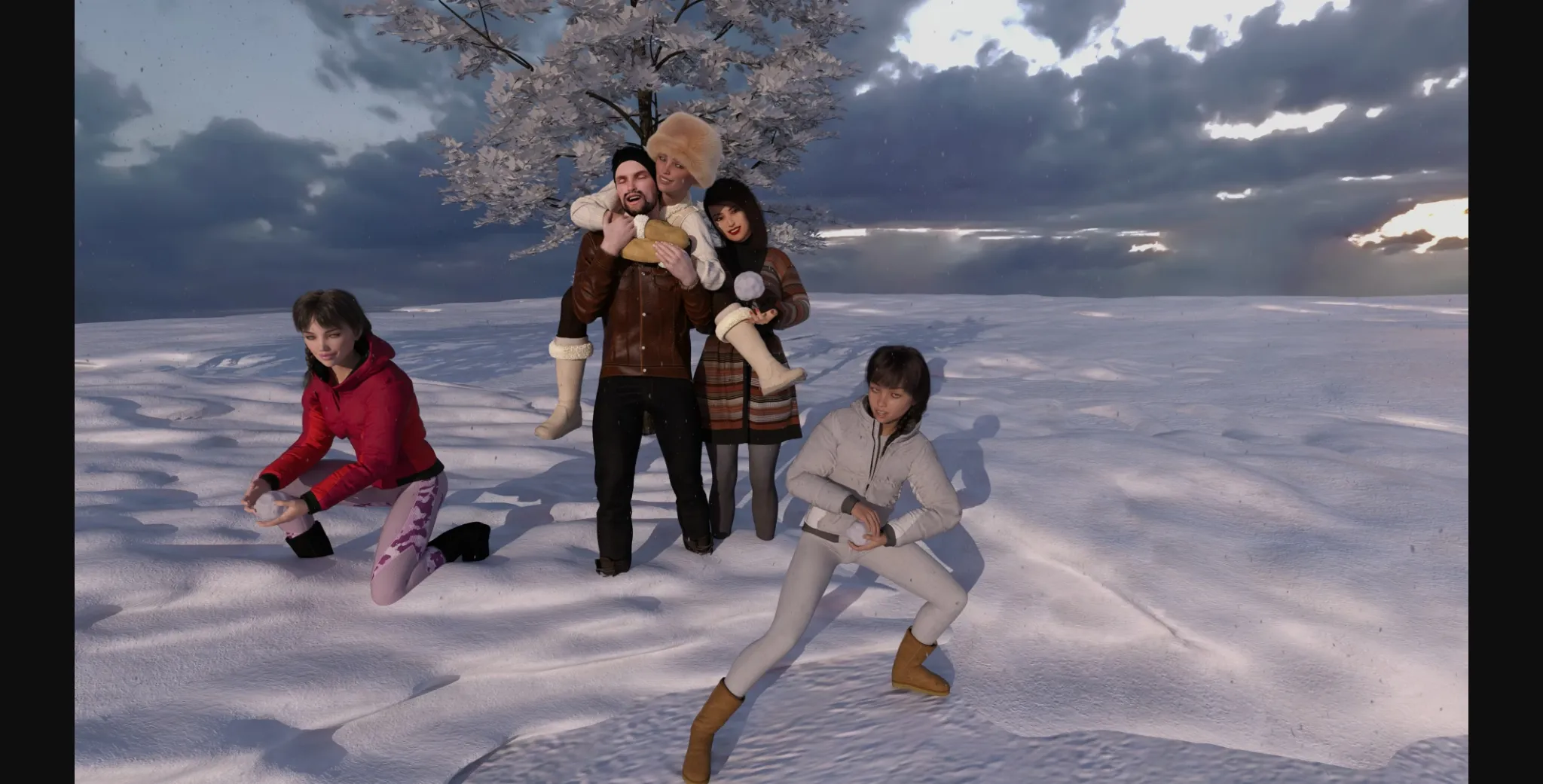 VN Ren'Py Abandoned Black & White [v0.01] [WickedGames] | Free Adult Games