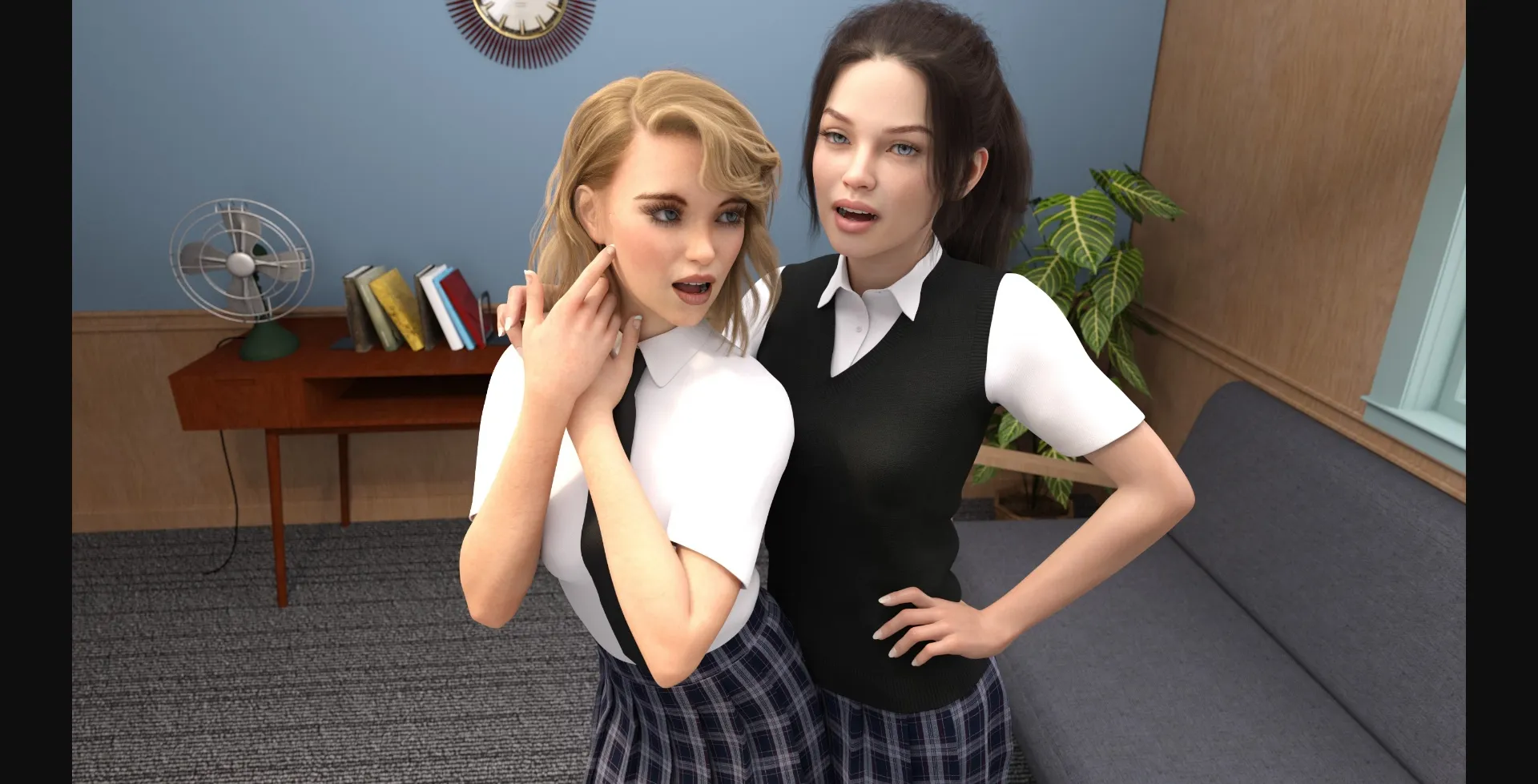 VN Ren'Py Abandoned Business as Usual [Ch2 v2.1] [Chocolate Milk Games] | Free Adult Games