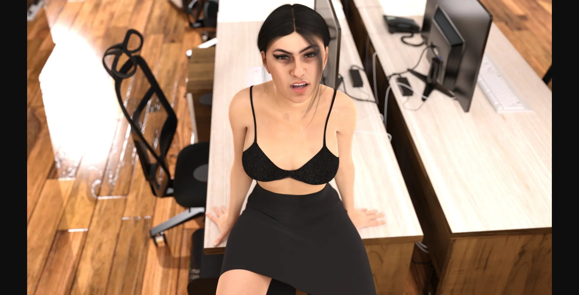 VN Ren'Py Abandoned Business as Usual [Ch2 v2.1] [Chocolate Milk Games] | Free Adult Games