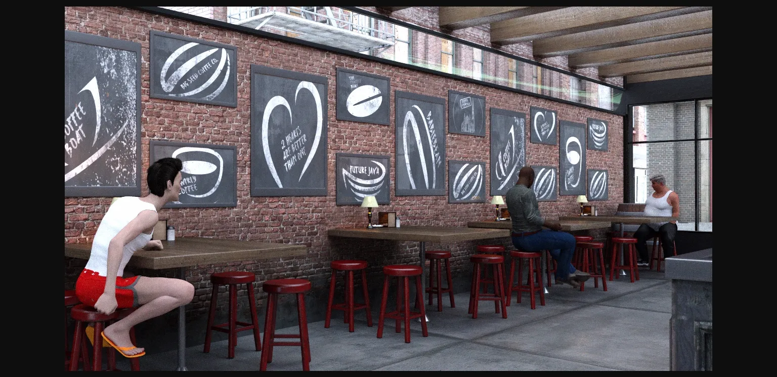 VN Ren'Py Abandoned California Bound [v0.0.6 early access] [Suo Mynona] | Free Adult Games