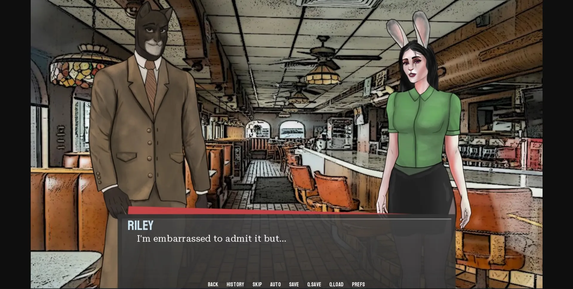 VN Ren'Py Abandoned Chasing Tail [Demo] [Noir Interactive] | Free Adult Games