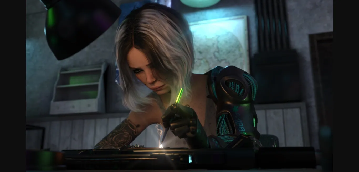 VN Ren'Py Abandoned Chrome Lifelines-Chapter 1 [Ch 1 Part 2] [zTi Creations] | Free Adult Games