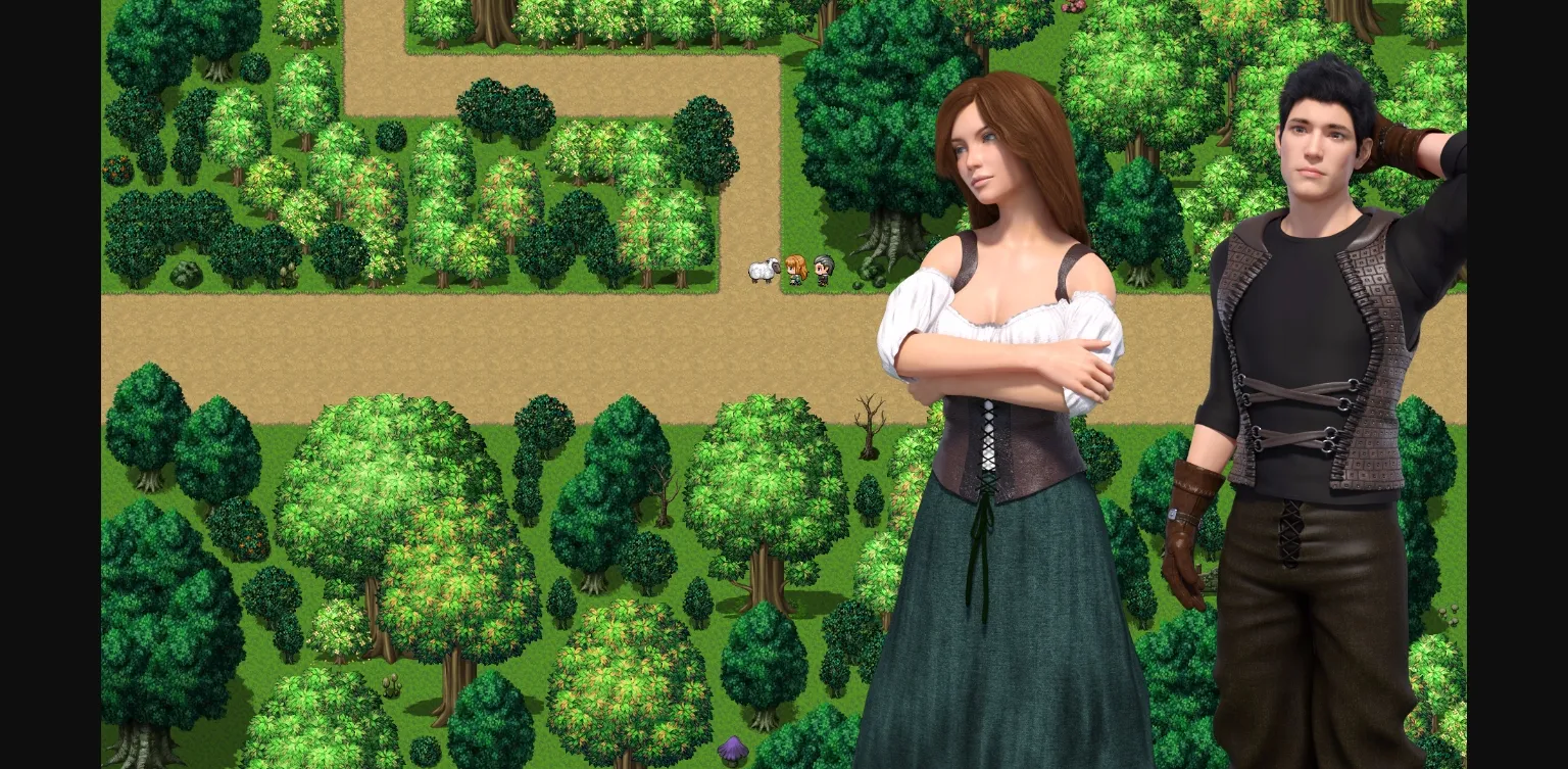 VN Ren'Py Abandoned Click & Blood  Epic Tale of Angor [Ch. 1] [MANTIX] | Free Adult Games