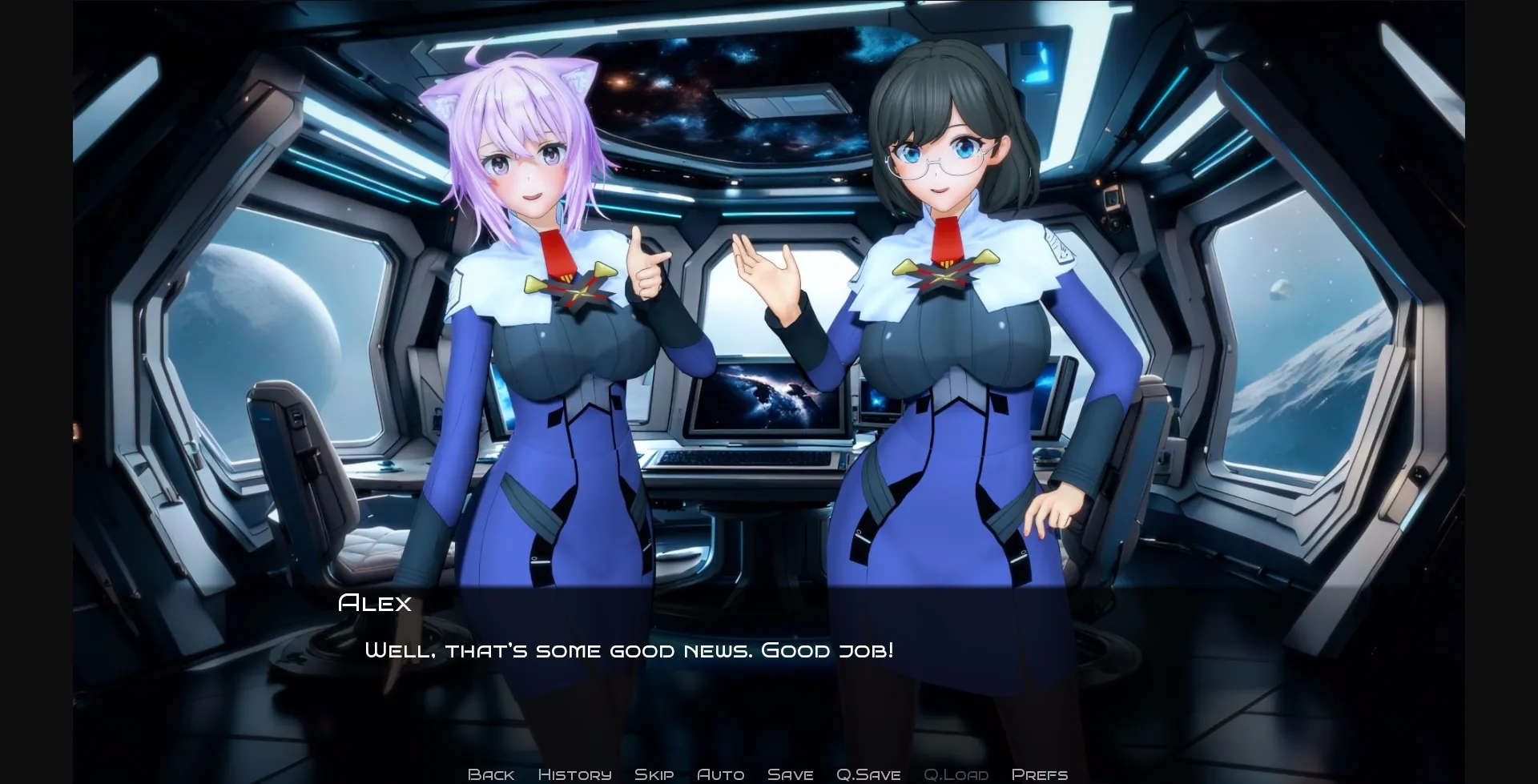 VN Ren'Py Abandoned Code Zero  Interstellar [v0.1] [Lazy Gem] | Free Adult Games