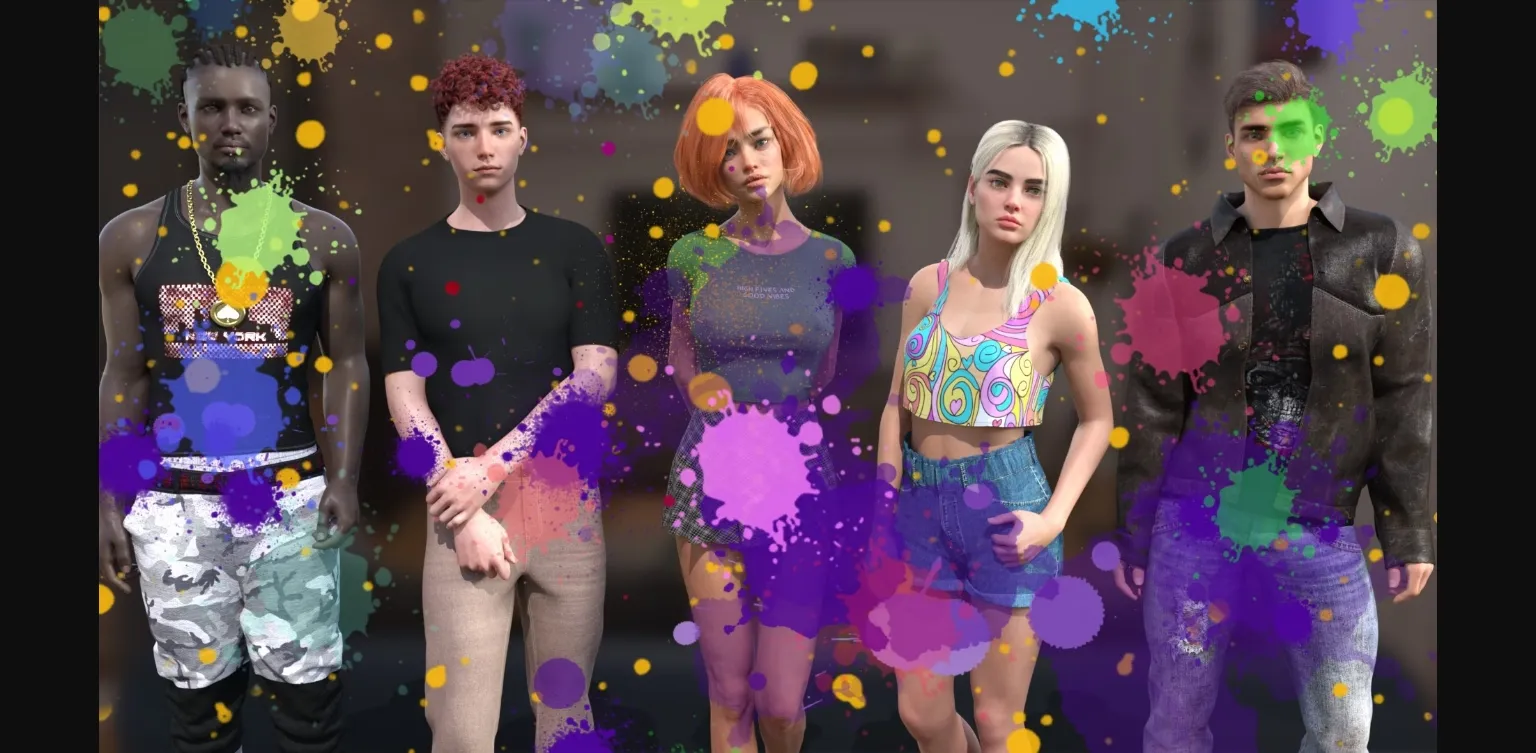 VN Ren'Py Abandoned Colorful Worlds [v0.1] [Merkut] | Free Adult Games