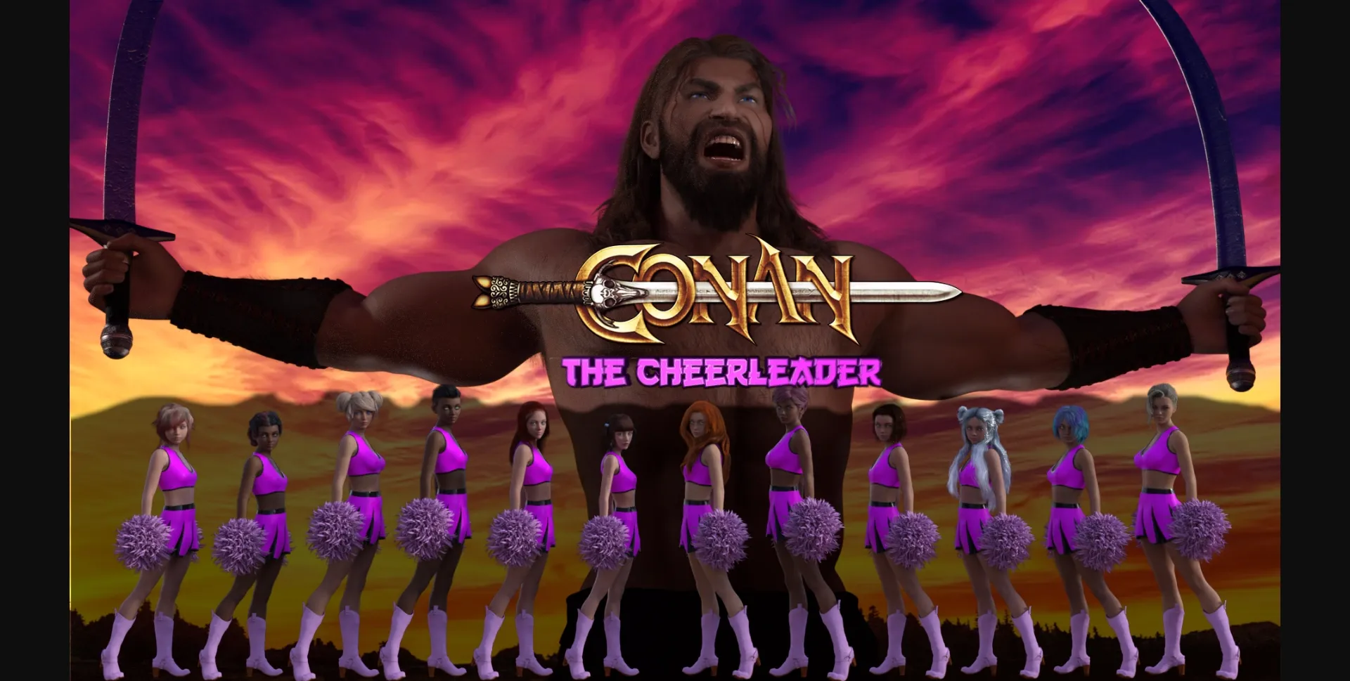 VN Ren'Py Abandoned Conan the Cheerleader [Prologue v0.1] [ALGames] | Free Adult Games