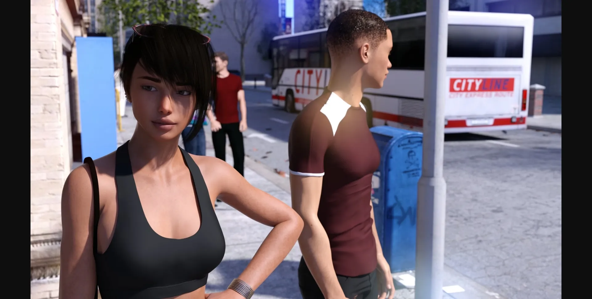 VN Ren'Py Abandoned Connected [v0.2.5] [ChainZero] | Free Adult Games