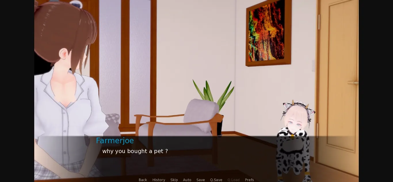 VN Ren'Py Abandoned Cow In My House [v0.23.7] [Mr.Lspo] | Free Adult Games
