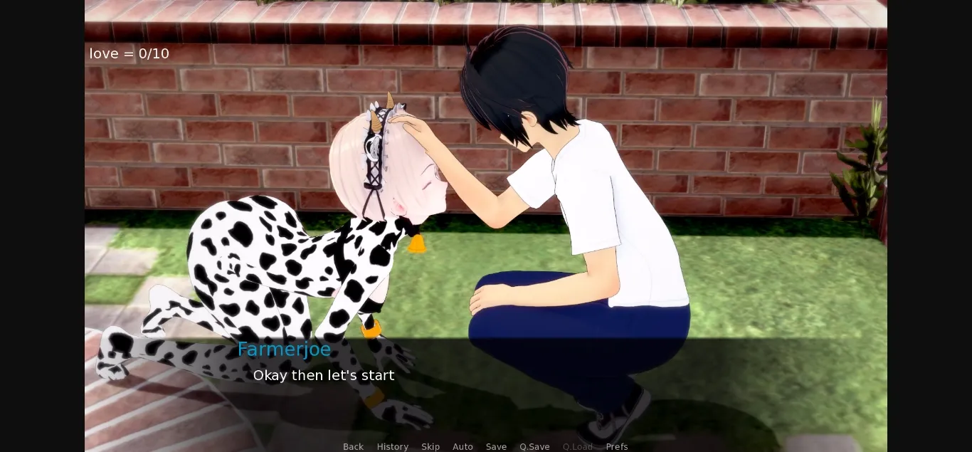 VN Ren'Py Abandoned Cow In My House [v0.23.7] [Mr.Lspo] | Free Adult Games