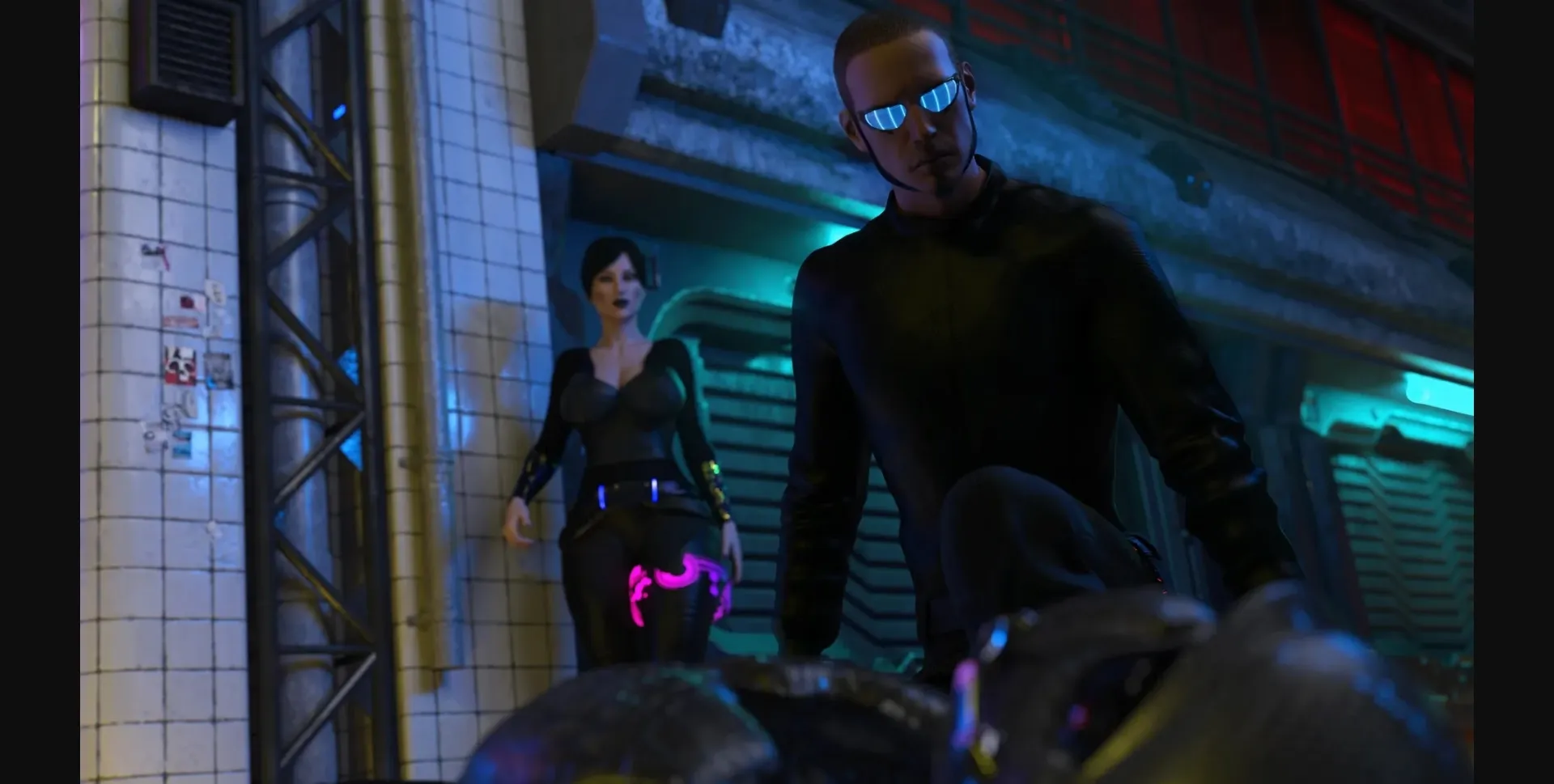 VN Ren'Py Abandoned Cyberlinxxx [v0.16] [Baka plays] | Free Adult Games