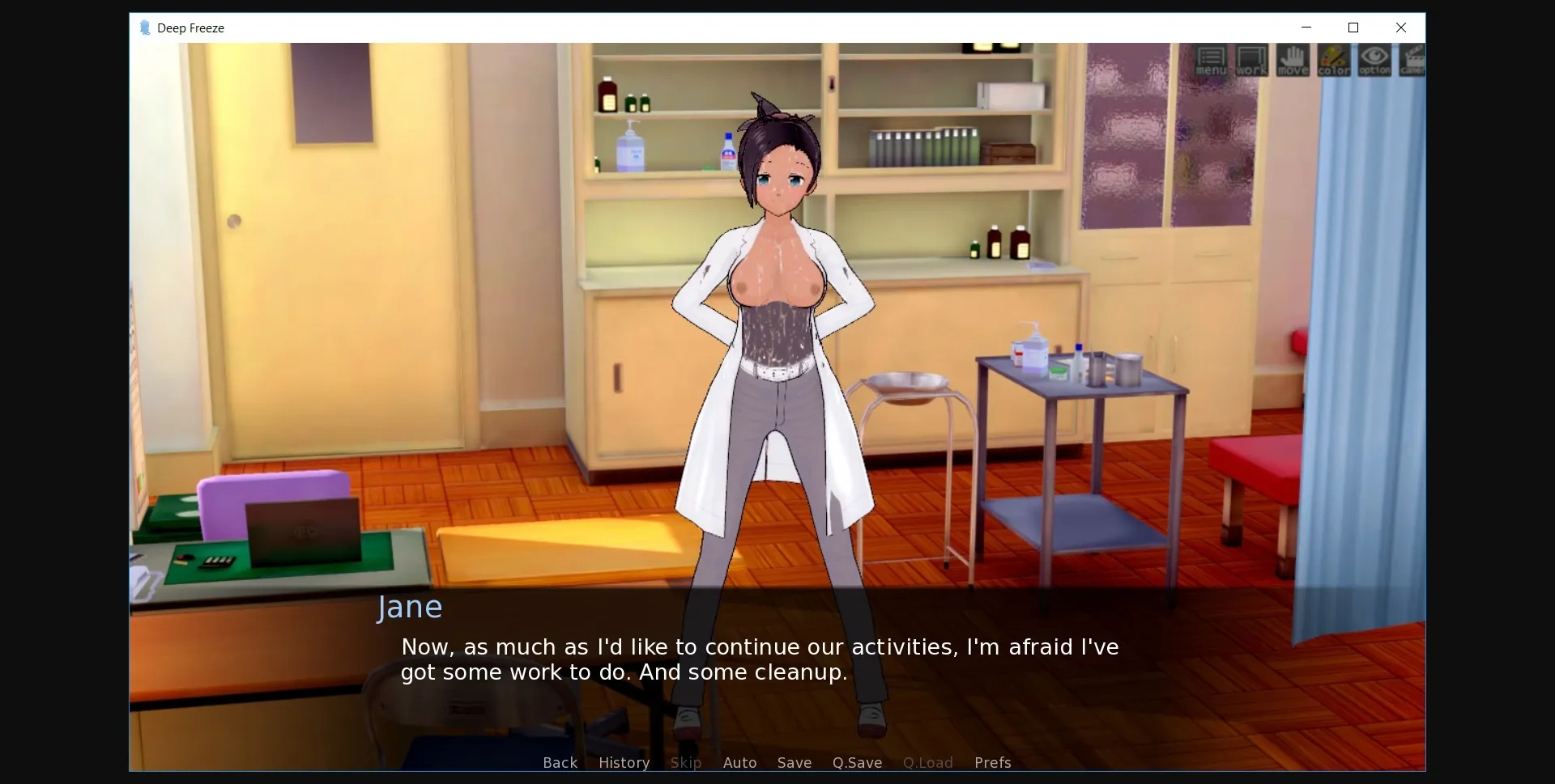 VN Ren'Py Abandoned Deep Freeze [v0.1] [Deep Freeze] | Free Adult Games