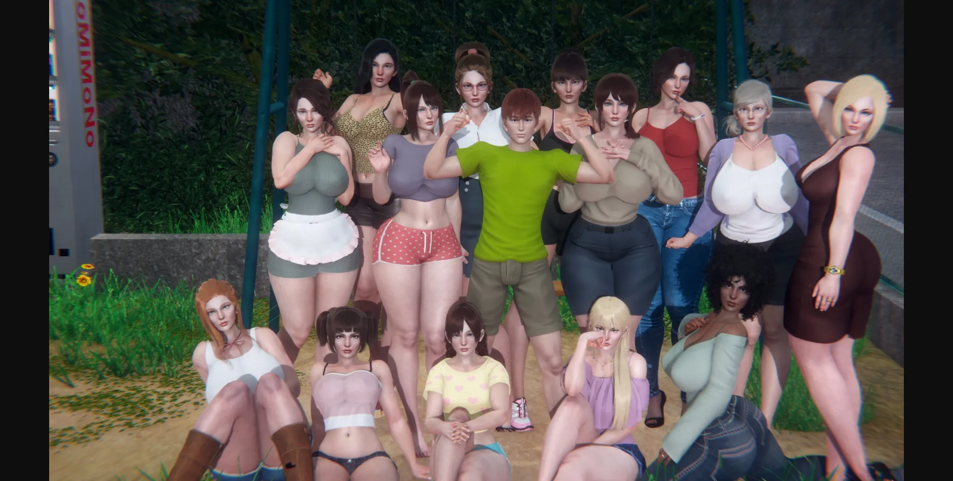 VN Ren'Py Abandoned Deep Inside [v0.2] [Hyperion3D] | Free Adult Games