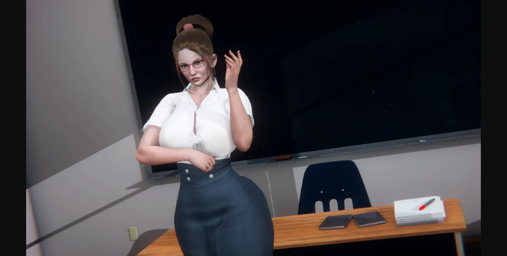 VN Ren'Py Abandoned Deep Inside [v0.2] [Hyperion3D] | Free Adult Games