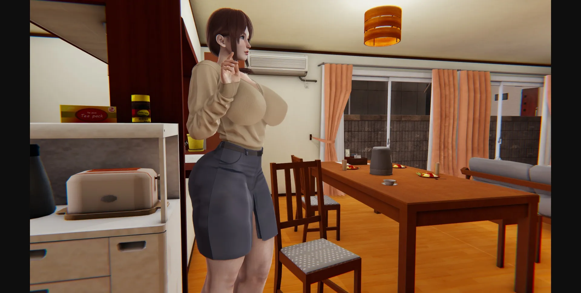 VN Ren'Py Abandoned Deep Inside [v0.2] [Hyperion3D] | Free Adult Games