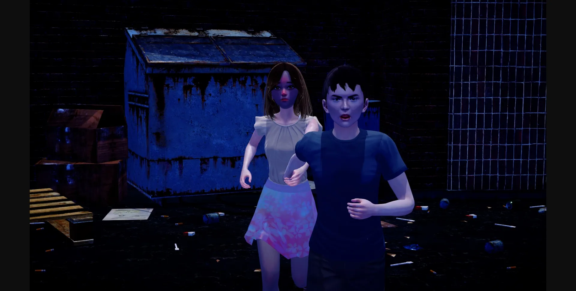 VN Ren'Py Abandoned Desires & Power  A Dark World [v0.1] [DarkFire VNs] | Free Adult Games