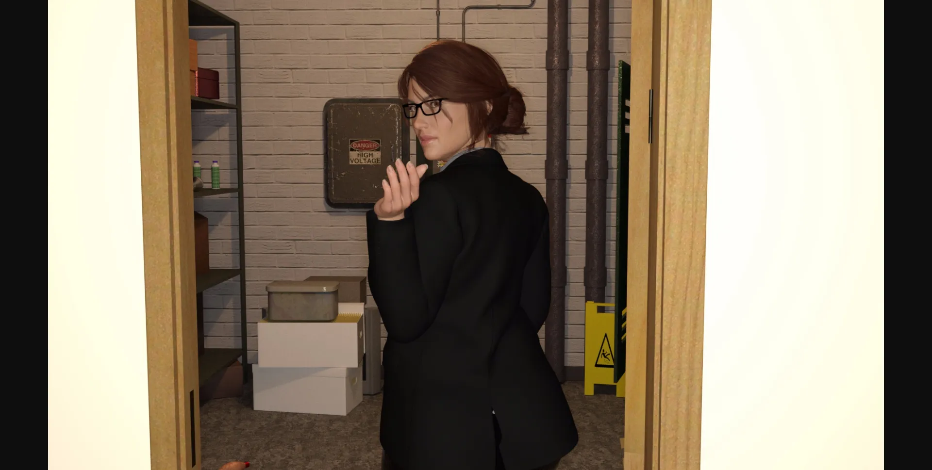 VN Ren'Py Abandoned Dorm Adventure [v0.1] [Naughty Nation] | Free Adult Games