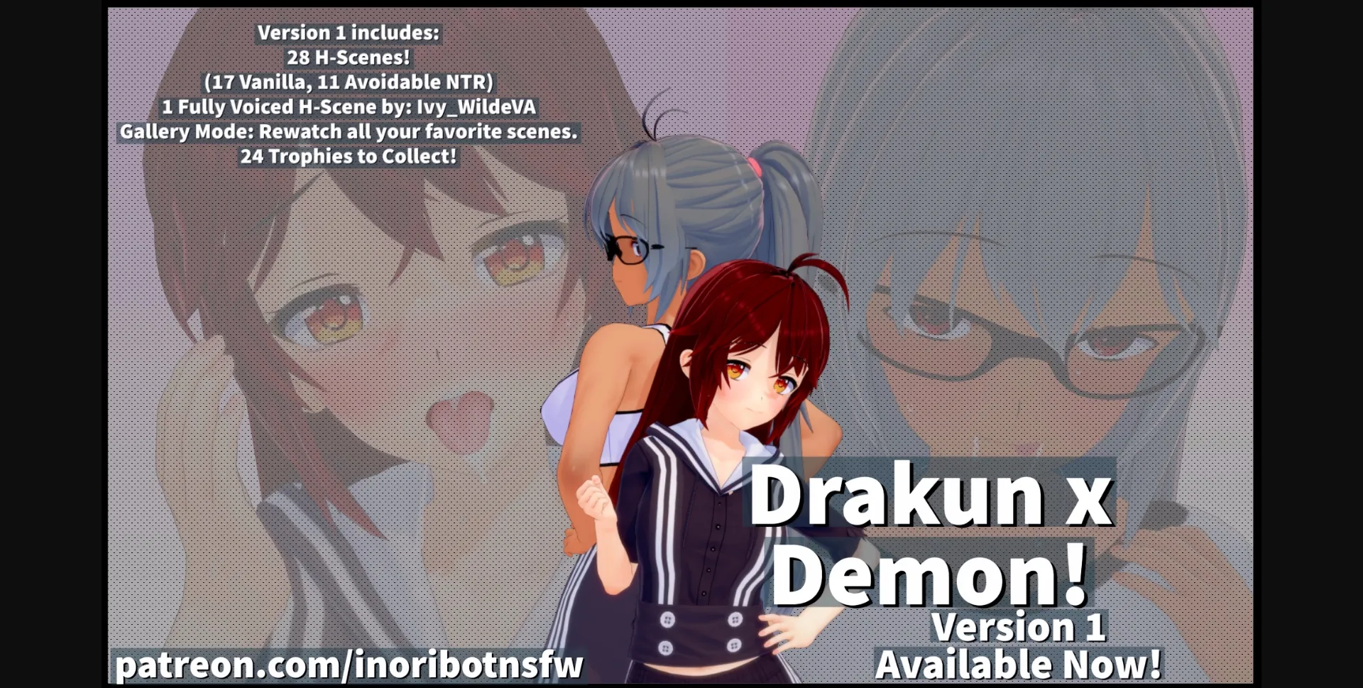 VN Ren'Py Abandoned Drakun x Demon! I'll become the strongest mage in the world! [v1.87] [inoriBot] | Free Adult Games