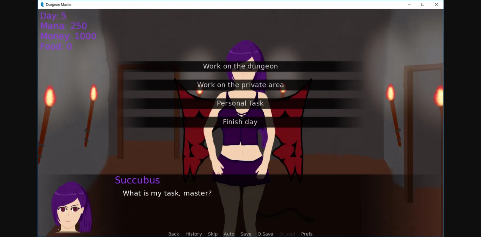 VN Ren'Py Abandoned Dungeon Master [v0.03a] [Faril] | Free Adult Games