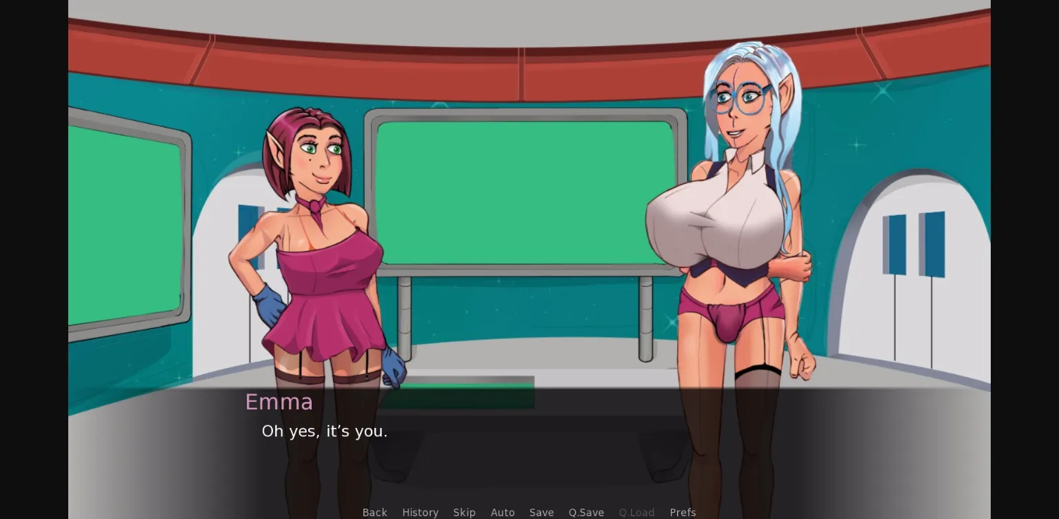 VN Ren'Py Abandoned E_Space [Demo] [Witchyummy] | Free Adult Games