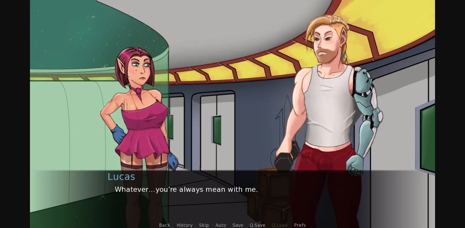 VN Ren'Py Abandoned E_Space [Demo] [Witchyummy] | Free Adult Games