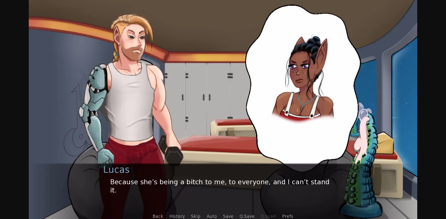 VN Ren'Py Abandoned E_Space [Demo] [Witchyummy] | Free Adult Games