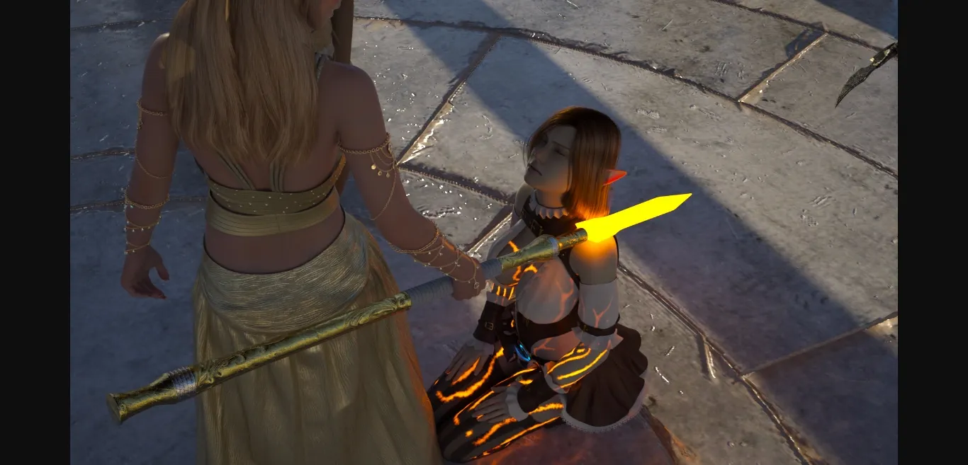 VN Ren'Py Abandoned Elven Tales  The Rise of Darkness [v0.4] [Darchengel VN] | Free Adult Games