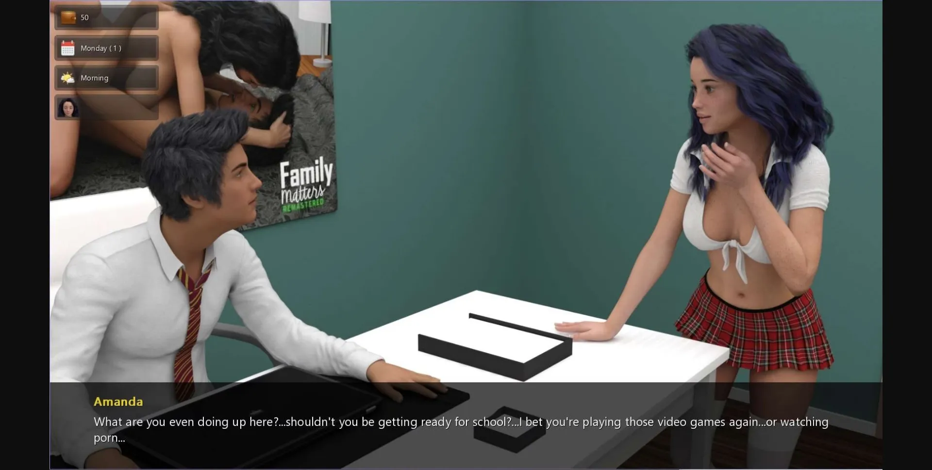 VN Ren'Py Abandoned Family Matters Remastered [v0.2] [Pingpanda] | Free Adult Games