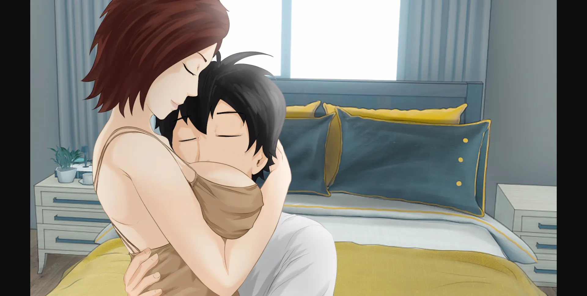 VN Ren'Py Abandoned Family of Goddesses [v0.1] [Ero_Cafe] | Free Adult Games