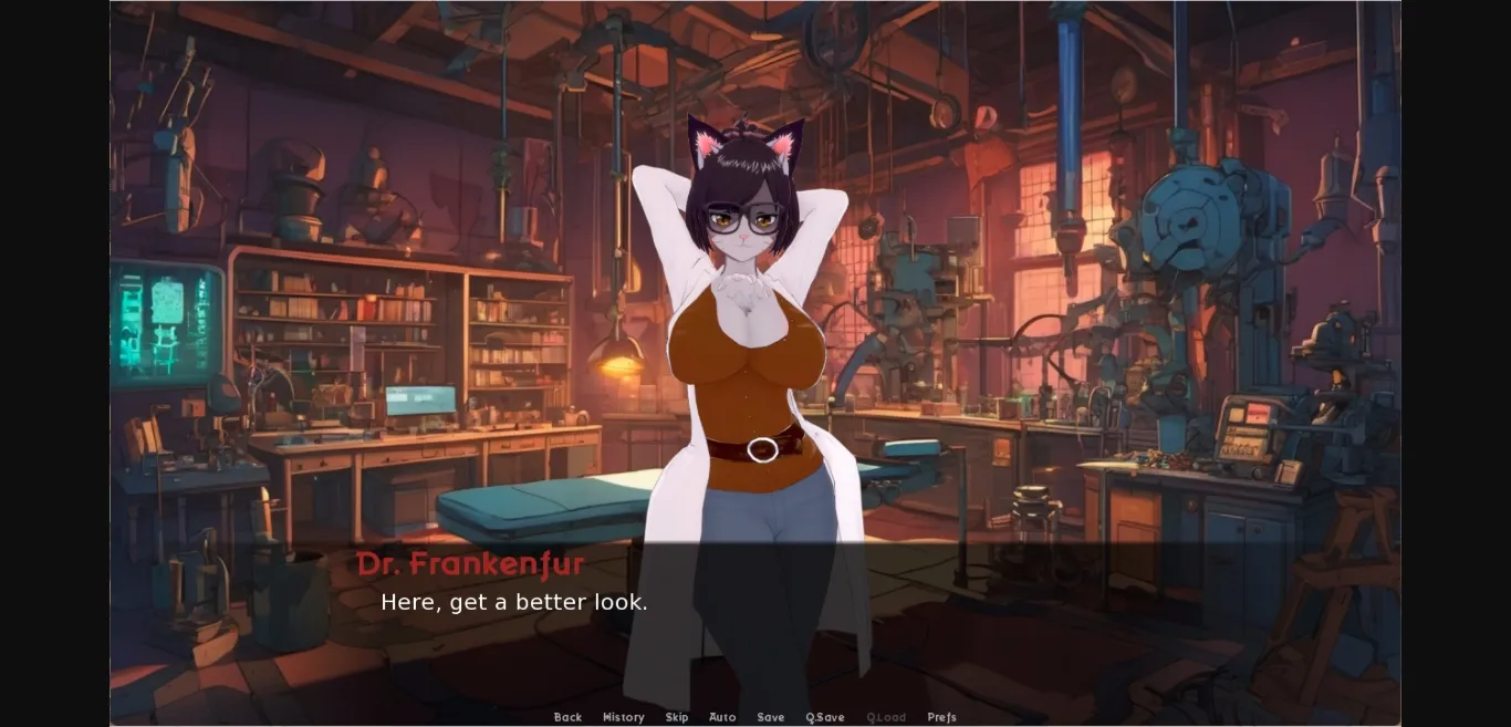 VN Ren'Py Abandoned FrankenFur [v0.1.1] [PorkyPy] | Free Adult Games