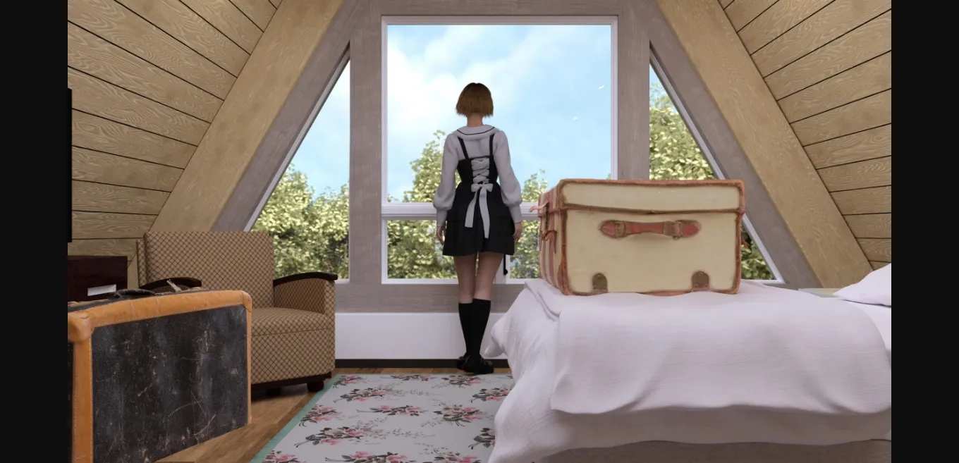 VN Ren'Py Abandoned Futa Dormitory [v0.0.3] [Under the shell] | Free Adult Games