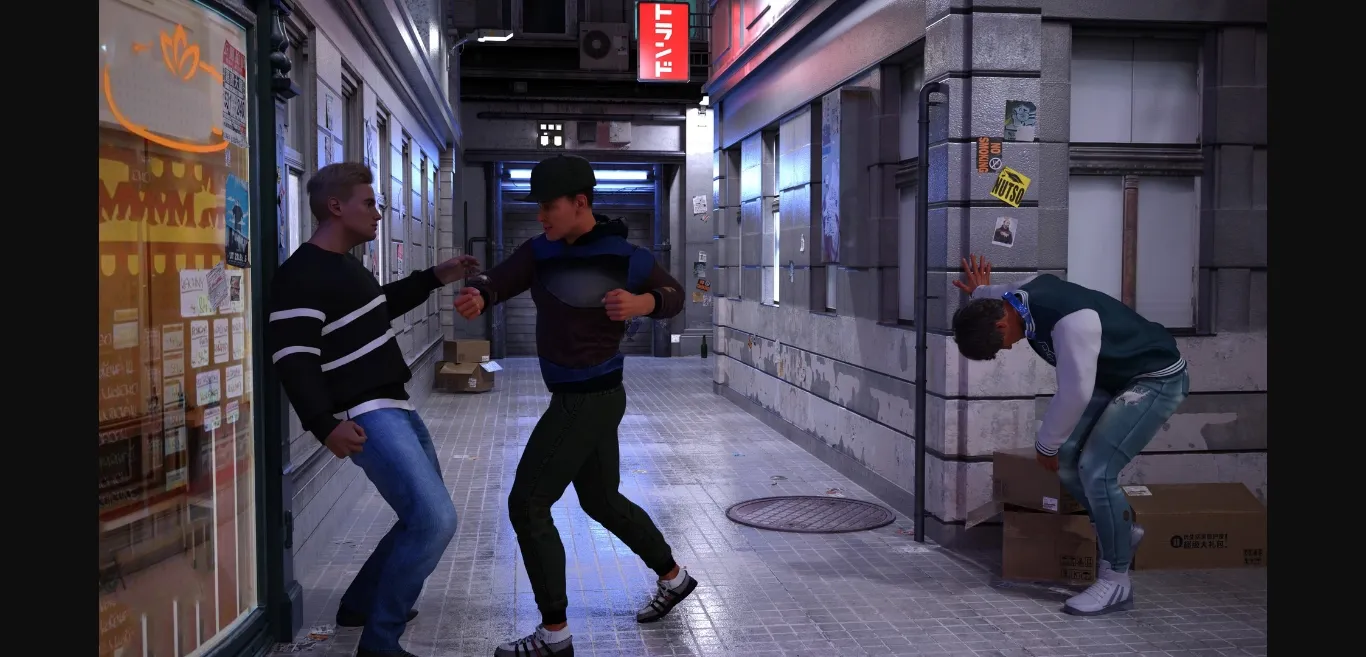 VN Ren'Py Abandoned Gangsta Hero [v0.01] [HFun Studios] | Free Adult Games