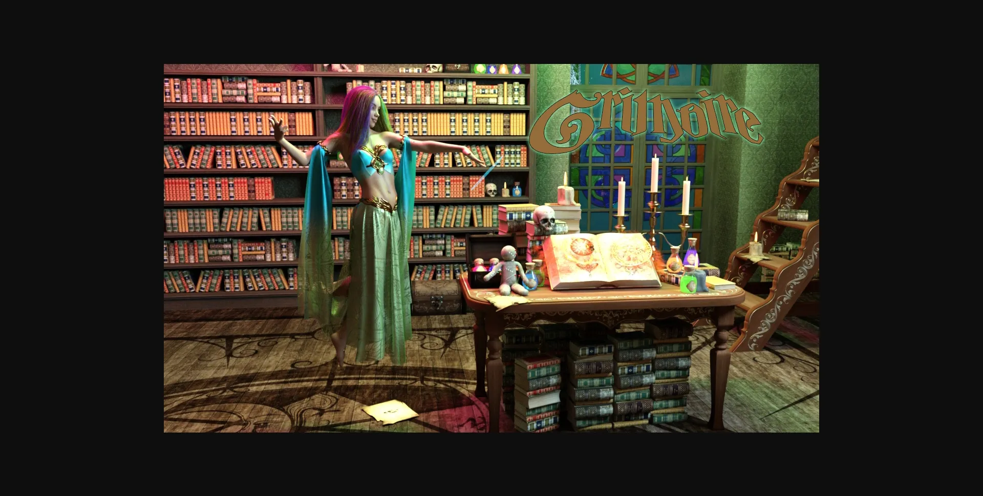 VN Ren'Py Abandoned Grimoire [Ch. 1-4 v0.04] [Jack Kerouac] | Free Adult Games