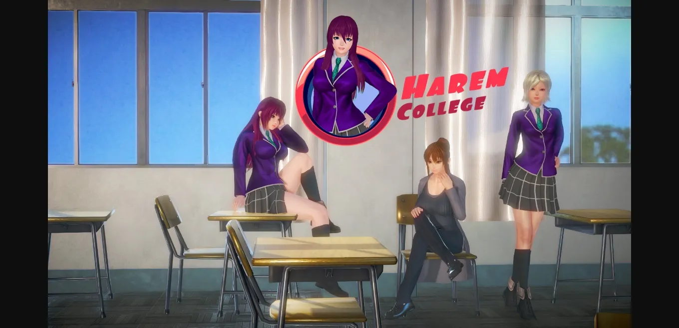 VN Ren'Py Abandoned Harem College [v0.03] [chkm8] | Free Adult Games