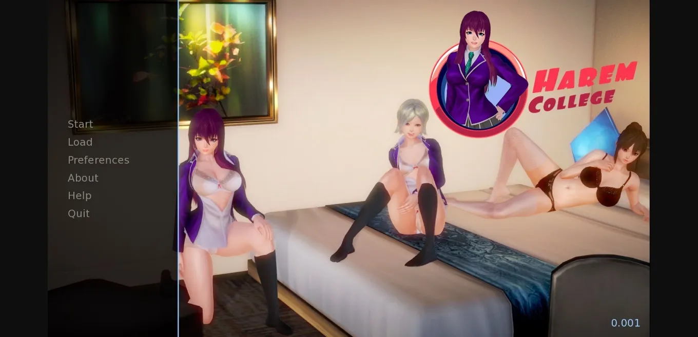 VN Ren'Py Abandoned Harem College [v0.03] [chkm8] | Free Adult Games