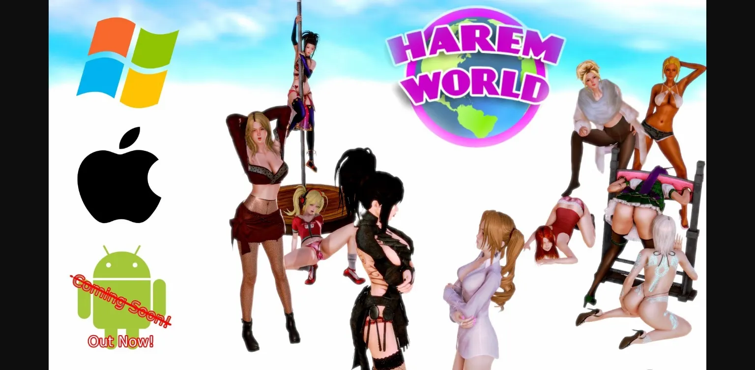 VN Ren'Py Abandoned Harem World [v0.1.0] [Keklor] | Free Adult Games