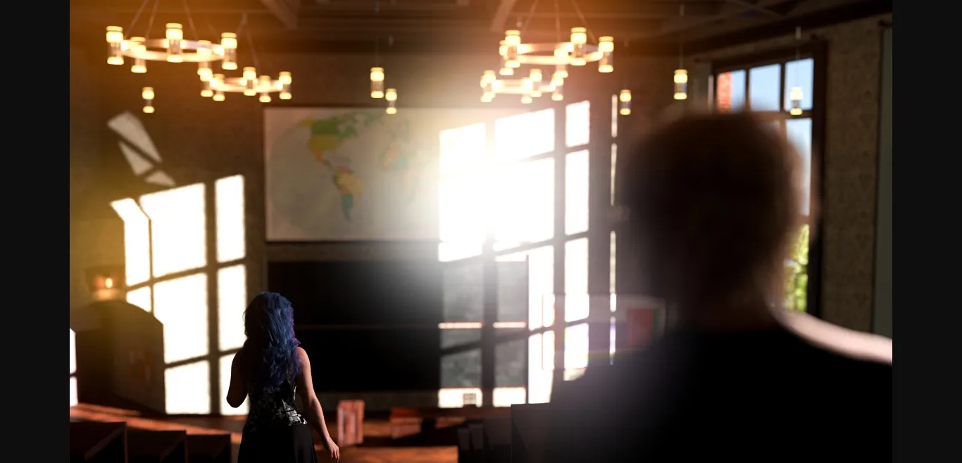 VN Ren'Py Abandoned Haunted University [v0.1] [Axolotl Games] | Free Adult Games