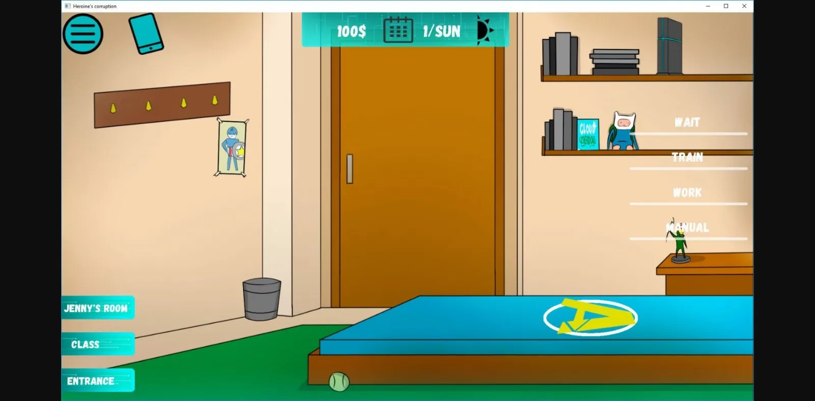 VN Ren'Py Abandoned Heroine's corruption [v0.2] [Cake] | Free Adult Games