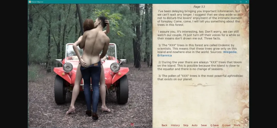 VN Ren'Py Abandoned Hoover`s Big Love [Ch.1] [Midzayaki] | Free Adult Games