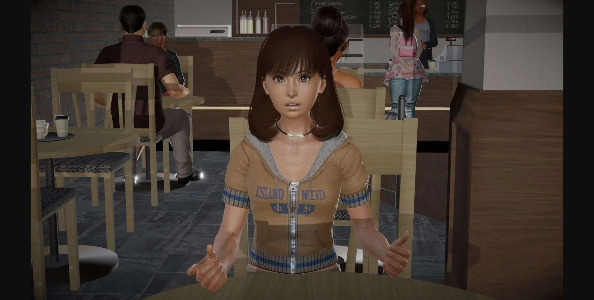 VN Ren'Py Abandoned Hot Kitty BAR [v0.7] [Jester555] | Free Adult Games