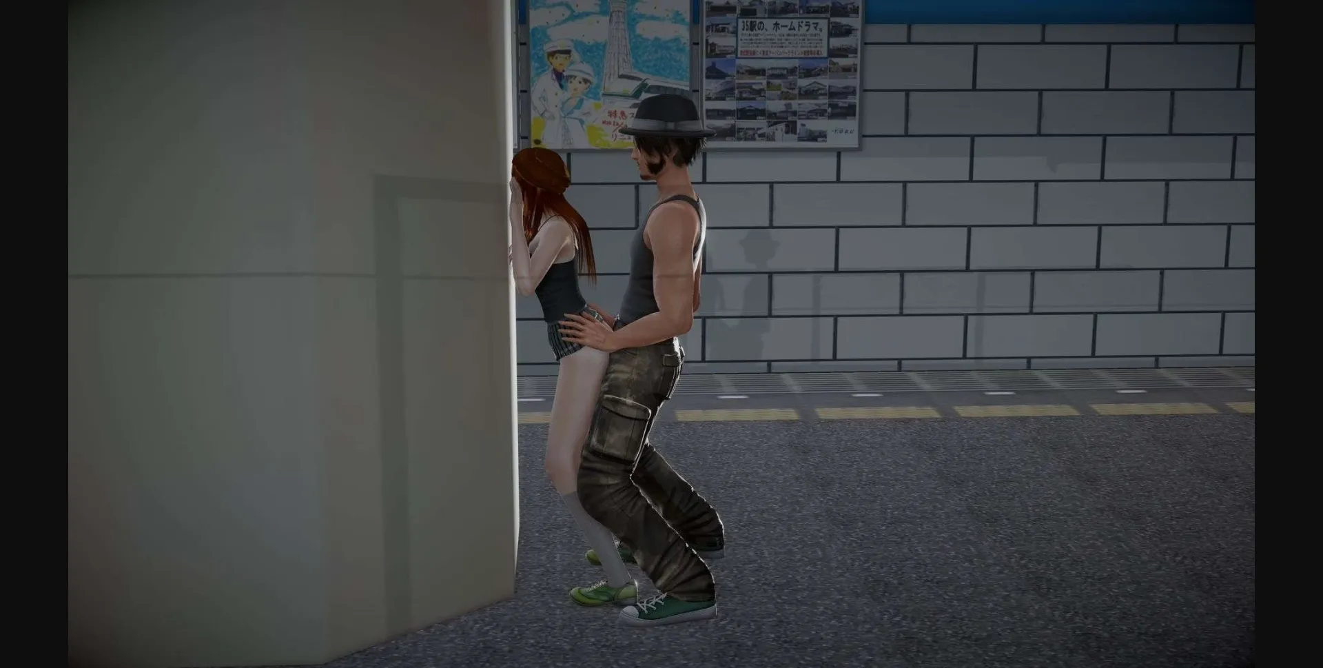 VN Ren'Py Abandoned Hot Kitty BAR [v0.7] [Jester555] | Free Adult Games