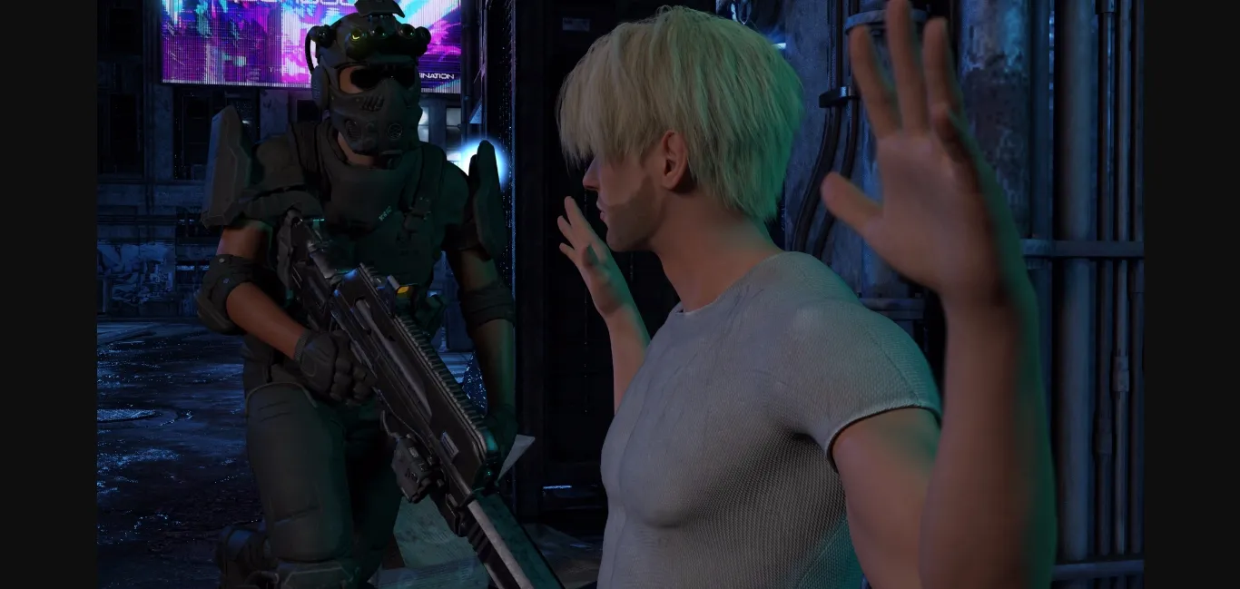 VN Ren'Py Abandoned Hunters of War [Prologue] [BlurQ] | Free Adult Games