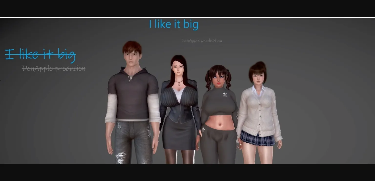 VN Ren'Py Abandoned I Like It Big [Demo Fix] [DonApple] | Free Adult Games