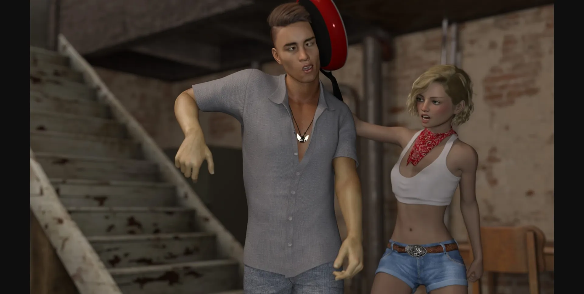 VN Ren'Py Abandoned Inertia [v0.35] [Dob3D] | Free Adult Games