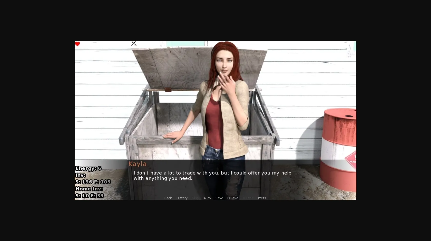 VN Ren'Py Abandoned It's a New World Out There [v0.33] [Flamecito] | Free Adult Games