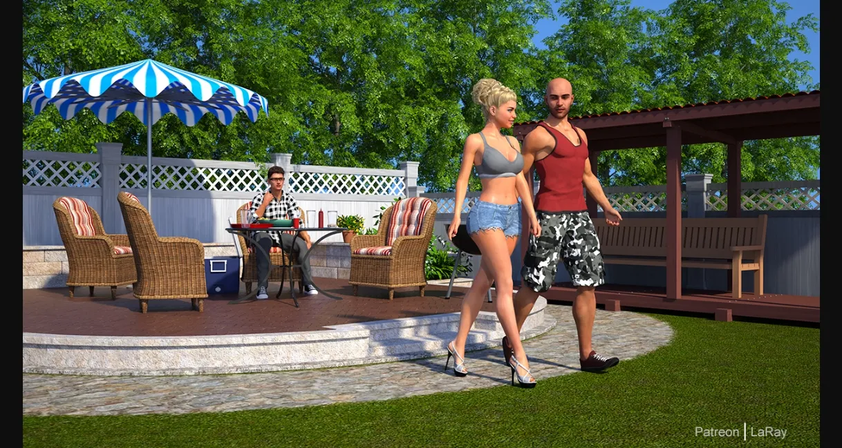 VN Ren'Py Abandoned Jessica's Life [CH.1] [LaRay Games] | Free Adult Games