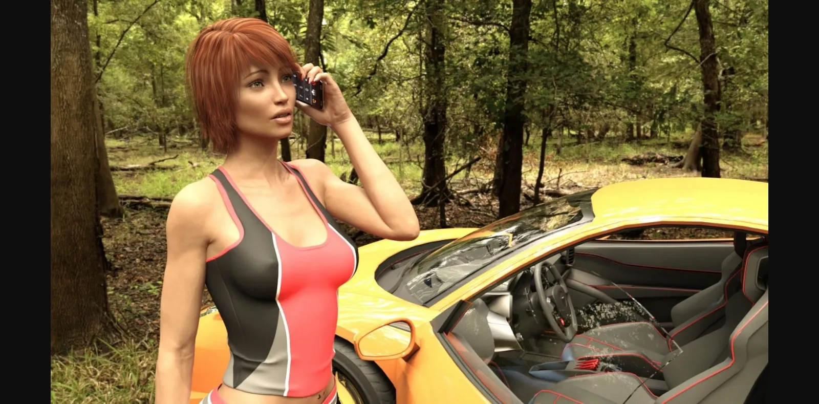 VN Ren'Py Abandoned Just Sam  The Case of Lilly-Anne [Ch. 1] [Vycron Entertainment] | Free Adult Games