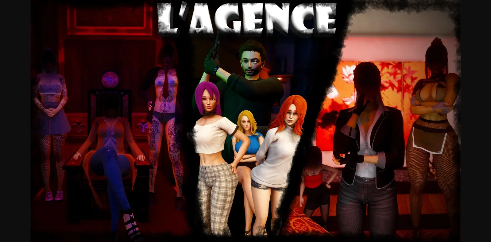 VN Ren'Py Abandoned L'Agence [Demo 2] [MrLazyTann] | Free Adult Games