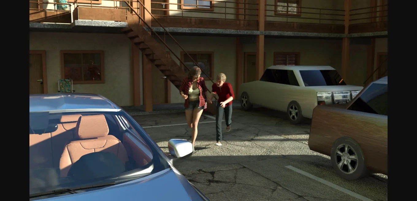 VN Ren'Py Abandoned Life on the Lam with MILF [Demo] [MaxX] | Free Adult Games